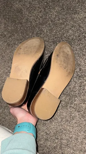 Steve Madden Loafers Black Women’s Chunky 7.5 thumbnail 3
