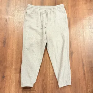 ARITZIA TNA COZY AF Boyfriend Fleece‎ Joggers Grey size Large thumbnail 2