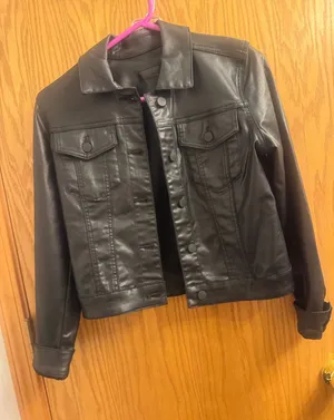 Kut from the Kloth Black Faux Leather Jacket thumbnail 1