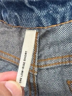 Rag & Bone Dre Low Rise Denim Size 25 Raw Hem Cutoff Shorts thumbnail 6