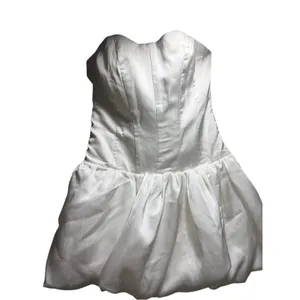 EVNL Bubble Hem Corset Laced Back Skort Mini Dress S 4 6 EUC thumbnail 2
