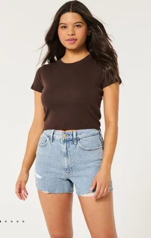 Hollister Mom Shorts thumbnail 1
