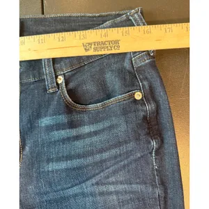 Lucky Brand Womens 10/30 Brooke Boot Jeans Dark Wash Denim Stretch Western Chic thumbnail 8