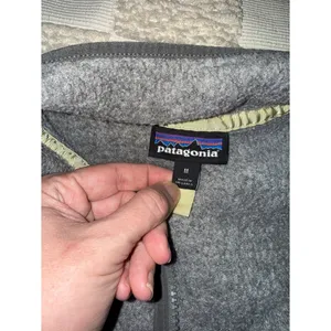 Patagonia Women's Retro Pile Marsupial‎ fleece pullover size M thumbnail 4