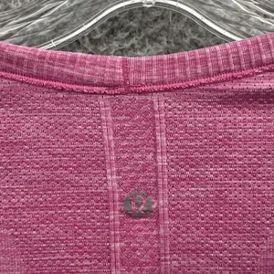 Lululemon Swiftly Long Sleeve Shirt Pink‎ Athletic Athleisure Running Women's 8 thumbnail 5