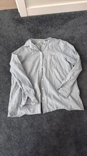 Madewell Button-Up Striped Top thumbnail 3