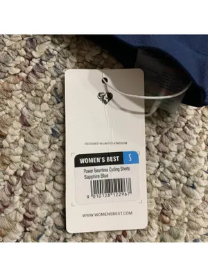 Women’s Best Power Seamless Cycling Shorts in Sapphire Blue - Size Small thumbnail 3