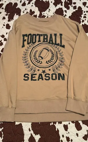 Sweatshirt Tan Size M thumbnail 1