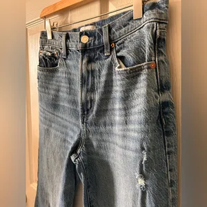 Pistola Women’s Lightly Distressed Med‎ Wash Blue Jeans Cotton Blend Size 27 thumbnail 3