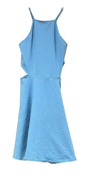 Garage Blue Cut Out Sleeveless Dress Extra Small thumbnail 1