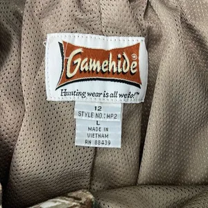 Gamehide hunting cargo pants. Size large or 12. Various Pockets. thumbnail 7