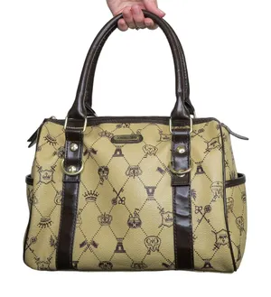 Vintage Y2K Chateau Shoulder Tote Bag thumbnail 1