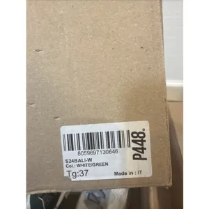 P448 Bali White Green Womens Size 37 Us 6.5-7 Nwb thumbnail 9
