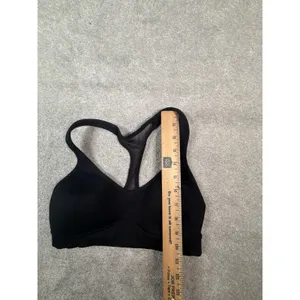Lululemon Black Racerback Sports Bra Mesh Back Padded Athletic Yoga 4 thumbnail 8