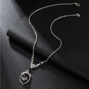 Gothic Bat Silver Plated‎ Pendant Necklace Faux Fashion Jewelry thumbnail 10
