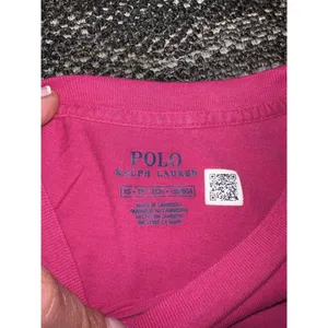 Polo Ralph Lauren Y2K XS baby tee Women Beaded Pink T-Shirt‎ RL POLO 1967 XS thumbnail 6