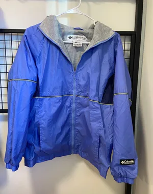 Columbia NWOT | vintage blue women’s rain jacket — size 14/16 thumbnail 1