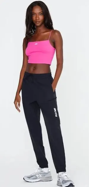 KITH Keala Black Nylon Graphic Track Pants Joggers Sweats thumbnail 1