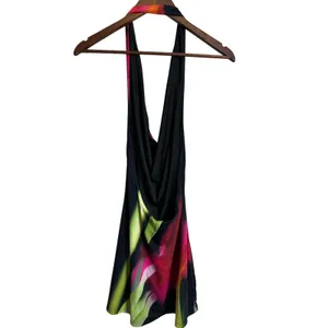 White Fox Straight Through Mini Dress in Berry Lush Womans Large thumbnail 3