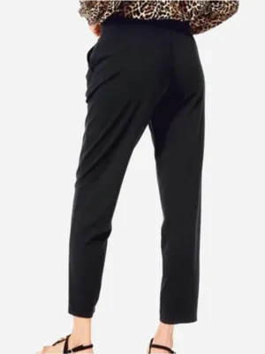 Lilly Pulitzer Malani Knit Black Pants Pull-on Relaxed Straight Leg XS Travel thumbnail 4