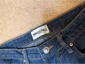 Princess Polly Naylor Mid Rise Wide Leg Jeans thumbnail 4