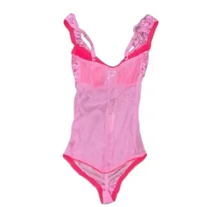 We Are Hah Pink bodysuit(Size Small) Pink thumbnail 6