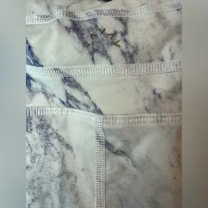 Varley Women’s Performance Windsor Tight Teal‎ Marble Leggings Size XXS thumbnail 10