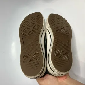 Converse black‎ canvas platform sneakers size 7 thumbnail 9