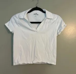 Hollister Crop Top White thumbnail 1