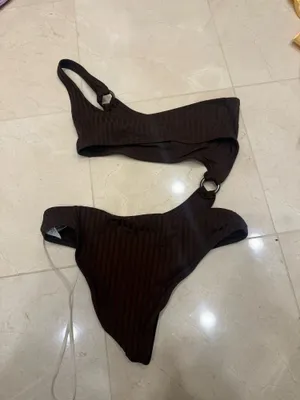Aerie Brown One-Piece Swimsuit thumbnail 3