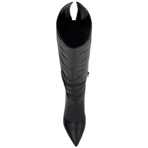 Inc International Concepts Damoni Mid-Heel Over The Knee Boots Black Smooth 7M thumbnail 10