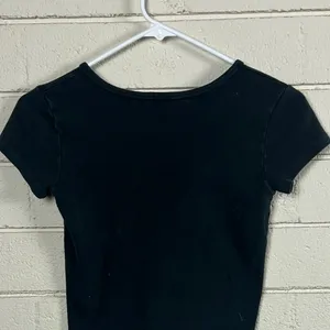 Brandy Melville Black Ashlyn Top one size thumbnail 6