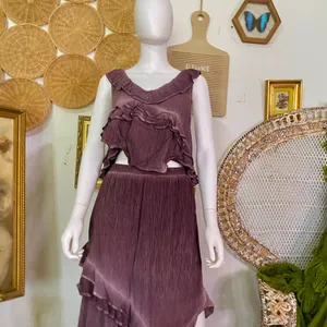 Free People If Only Set in Chocolate Merlot thumbnail 3
