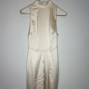 New Fame & Partners High Neck Mermaid Skirt‎ Golden Dress US 0 thumbnail 2