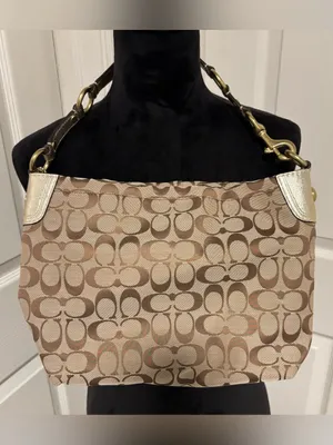 Coach F16879 Bleeker Leather Floral Carly Shoulder Bag thumbnail 7