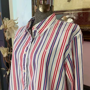 Ralph Lauren Black Label Striped Cotton Broadcloth Button Down Shirt - L 🧡🎀 thumbnail 5