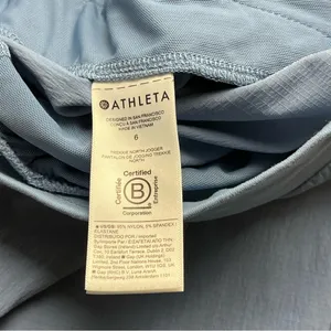 Athleta Trekkie North‎ High Rise Jogger Pant Womens Size 6 Blue Athletic Pull-On thumbnail 3