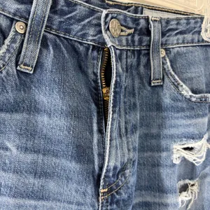AG‎ Adriano Goldschmied The Phoebe High Rise Distressed Straight Leg Jeans 25R thumbnail 13