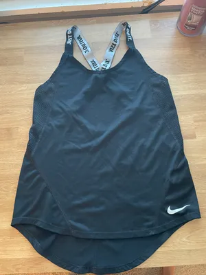 Nike Dri-Fit Cross Back Tank thumbnail 1