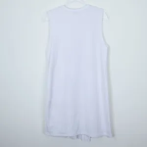 Zara‎ Sleeveless Ruffle Hem Shift Dress Size Medium thumbnail 6