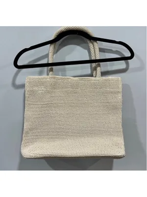 The Sak Crochet Tote Bag One Size Beige thumbnail 2