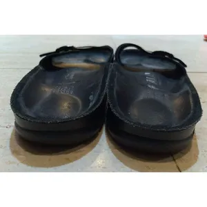 Birkenstock Alpro Black‎ Patient leather Sandals 39 L8 M6 thumbnail 6
