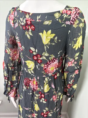 ANTHROPOLOGIE Evelin Maxi Dress Size Small thumbnail 10