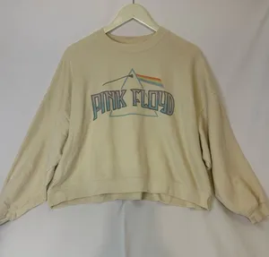 Pink Floyd Cream Crewneck with Prism Graphic thumbnail 1