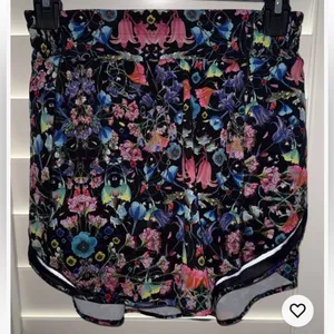 Lululemon Hotty Hot High-Rise Skirt Flowerscope Black Multi Size 4 thumbnail 5