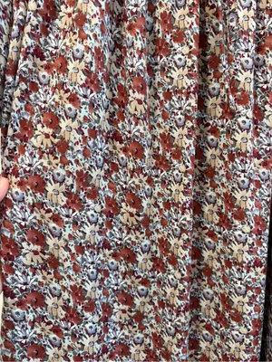 NWT Floral Maxi Long Sleeve dress thumbnail 2