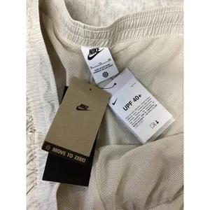 Nike Womens Essential‎ High Rise Woven Track Pants Sail Beige FV7655-110 XL thumbnail 3