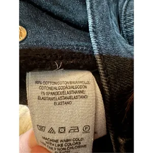 We‎ the Free black distressed high rise skinny jeans sz 25 thumbnail 11