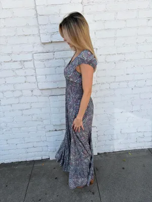 Beautiful Missander paisley print maxi dress - size S/M thumbnail 3