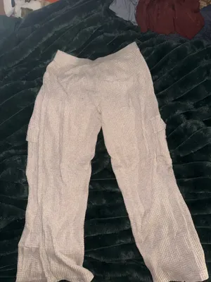 OFFLINE by Aerie Wow! Waffle Cargo Trouser thumbnail 3